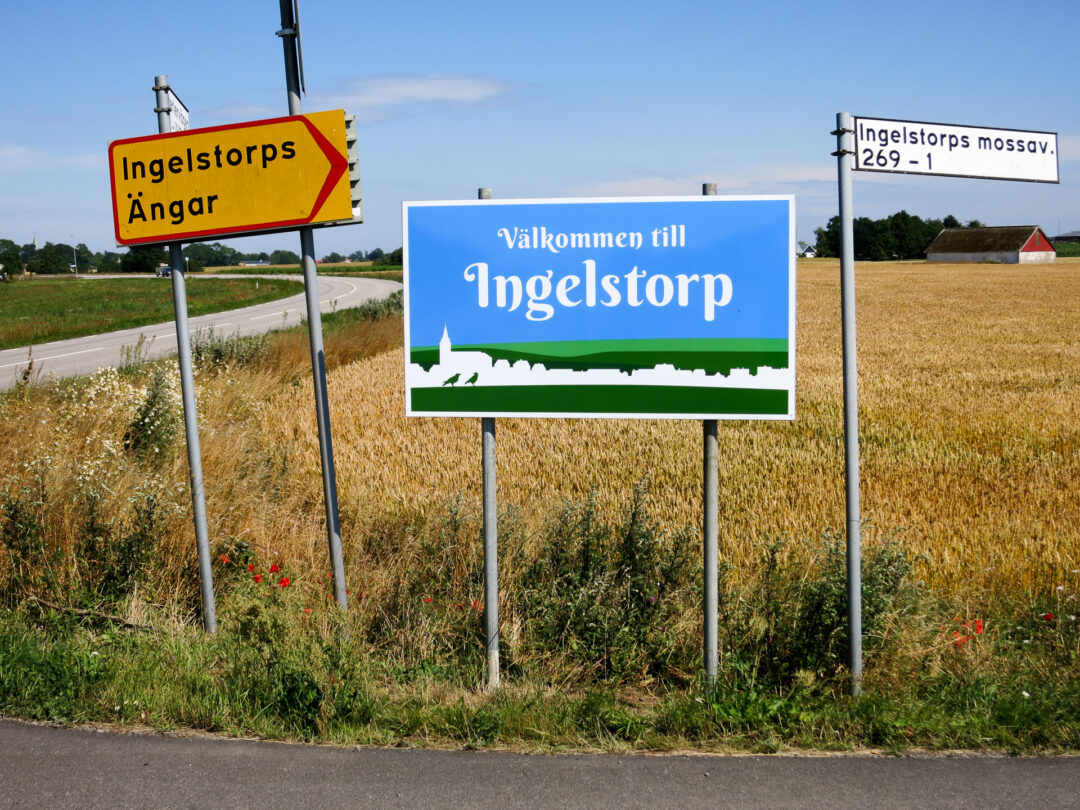 Nya Ingelstorps-skyltar